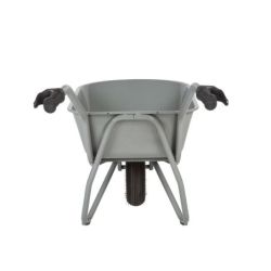 Matador Straßenbau-Schubkarre, extra verstärkt, Reifen 4-lagig, Fass