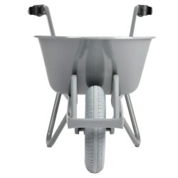 Matador Straßenbau-Schubkarre, extra verstärkt, Reifen pannensicher,