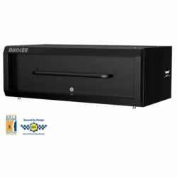 BUNKER K1 Schubladenbox/Stapelbox, schwarz