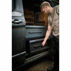 BUNKER K1 Schubladenbox/Stapelbox, schwarz