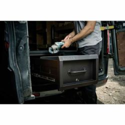 BUNKER S1 Schubladenbox/Schiebelade, grau