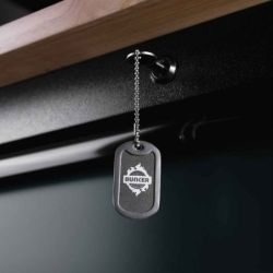 BUNKER Fahrbarer Werkstations-Werkzeugschrank mit Werkbank, 10 Schubladen, 142cm, hellgrau