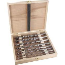 Famag Schlangenbohrer-Satz, 235 mm im Holzkasten 8-teilig: 6, 8, 10, 12, 14, 16, 18, 20 mm