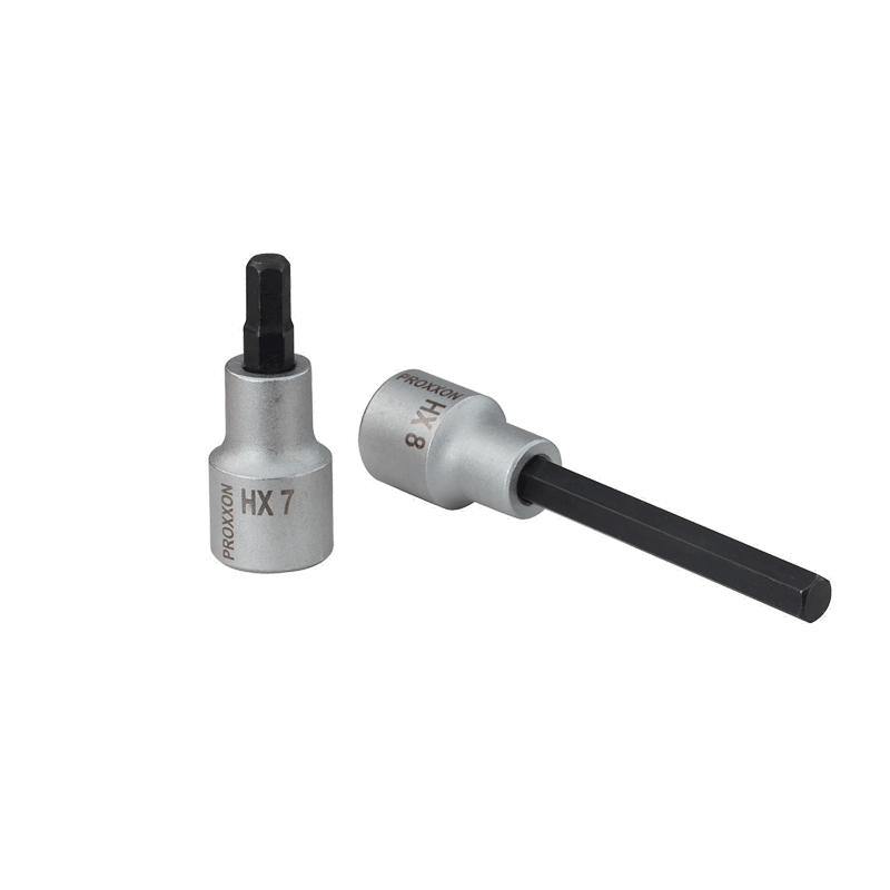 PROXXON 1/2 Innensechskant-Einsatz, HX 8 mm, 100 mm lang