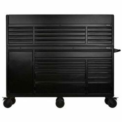 BUNKER Rollunterschrank und Werkzeugkiste, 183cm, schwarz