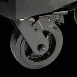 BUNKER Rollunterschrank und Werkzeugkiste, 183cm, schwarz