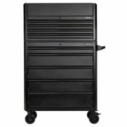 BUNKER Rollunterschrank und Werkzeugkiste, 92cm, schwarz