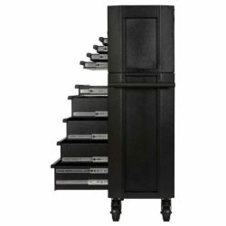 BUNKER Rollunterschrank und Werkzeugkiste, 92cm, schwarz