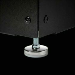 BUNKER 46cm Modularer hoher Standschrank, 4 Schubladen mit 2 Türen, 92x46cm