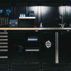 BUNKER Modulare Rückwand/Lochplatte, 60cm