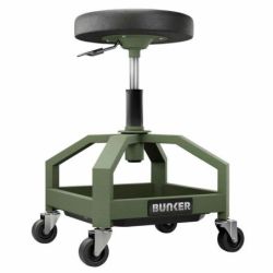 BUNKER Höhenverstellbarer Werkstattstuhl