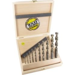 Famag Holzspiralb.-Satz, HSS-G 14-teilig im Holzkasten Ø 3-16 mm