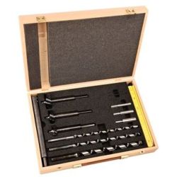 Famag Bormax WS prima-Schlangenbohrer-Kombi-Satz 10-teil.im Holzkasten