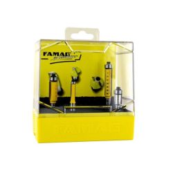 Famag HM-Bündigfräser D6 B19 GL64 mm SØ8 mm mit Anlauflager *3