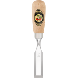 Kirschen Kurzbeitel mit Rotbuchenheft, 20 mm