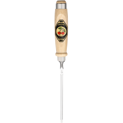 Kirschen Stechbeitel mit Weißbuchenheft, 4 mm, Ulmer-Form