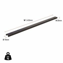 BUNKER Modulare Seitenwand-Doppelkonsole