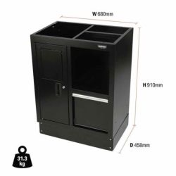 BUNKER Modularer Multifunktions-Standschrank, 68cm