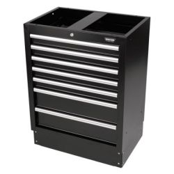 BUNKER Modularer Standschrank, 7 Schubladen, 68cm