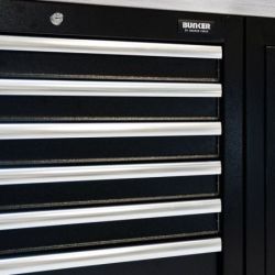 BUNKER Modularer Standschrank, 7 Schubladen, 68cm