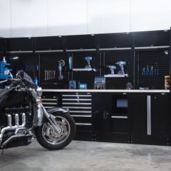 BUNKER Modularer Standschrank, 7 Schubladen, 68cm