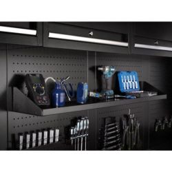 BUNKER Lochplatten-Ablage (breit - 1224mm)