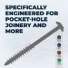 Kreg XL Pocket-Hole Schrauben 102 mm, 75 Stk.