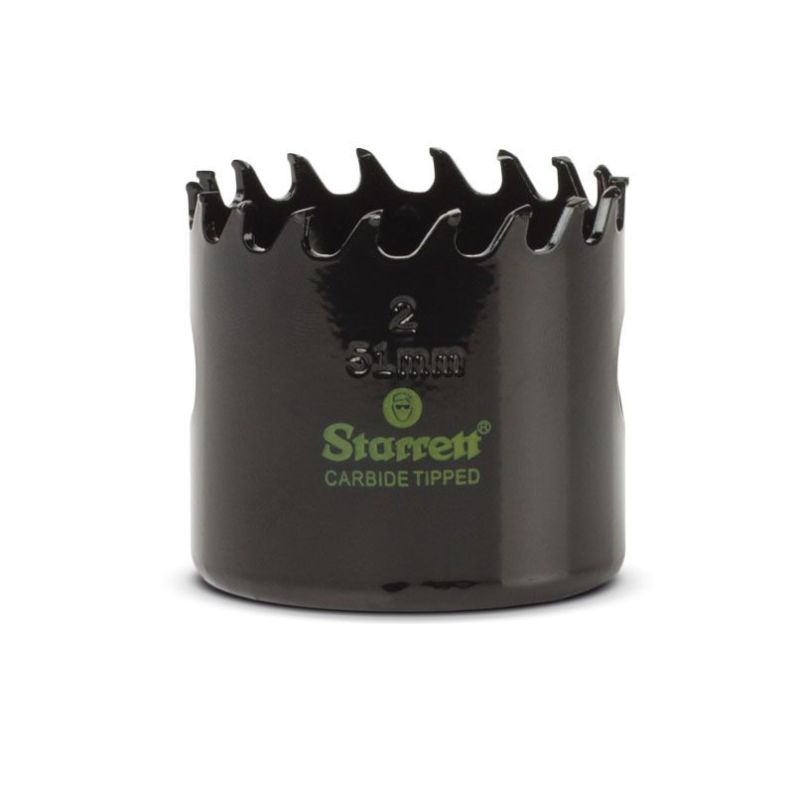 Starrett Hartmetallbestückte Lochsäge (CT) – Triple Chip TCT – 51mm