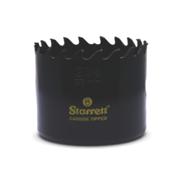 Starrett Hartmetallbestückte Lochsäge (CT) – Triple Chip TCT – 57mm