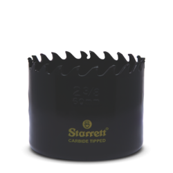 Starrett Hartmetallbestückte Lochsäge (CT) – Triple Chip TCT – 60mm