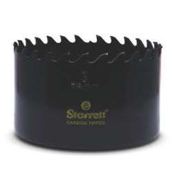 Starrett Hartmetallbestückte Lochsäge (CT) – Triple Chip TCT – 76mm