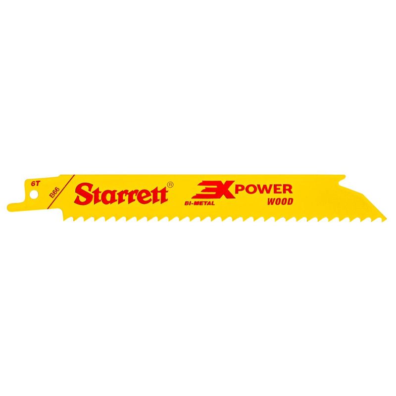 Starrett 3X POWER Säbelsägeblatt – Wood