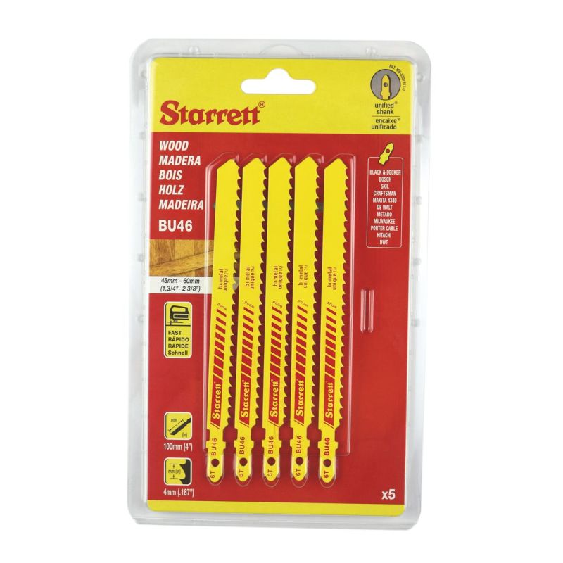 Starrett Bi-Metal Unique Stichsägeblatt – Wood Cutting