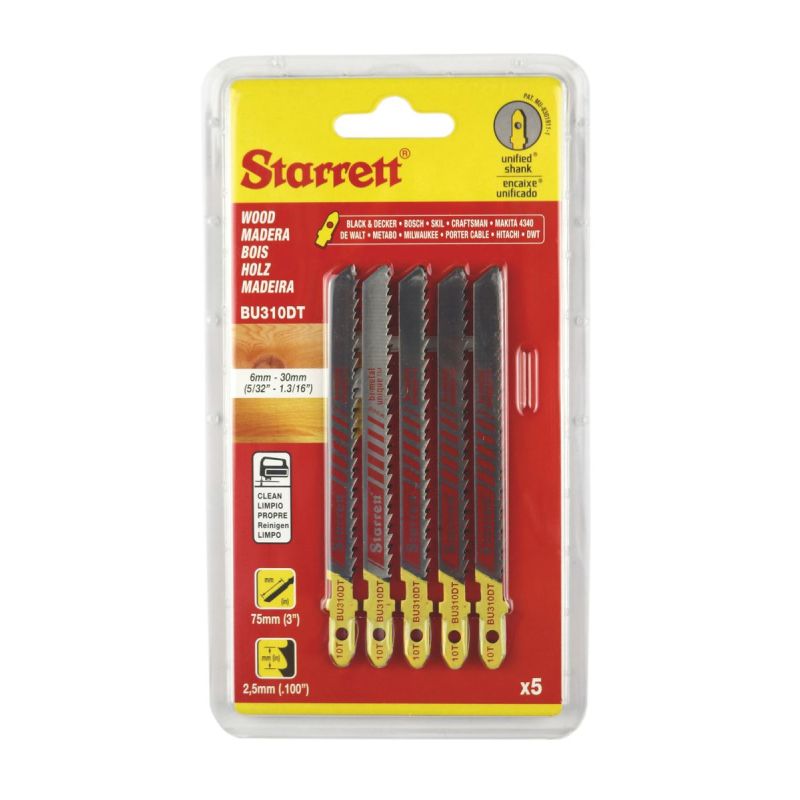 Starrett Bi-Metal Unique Stichsägeblatt – Wood Cutting