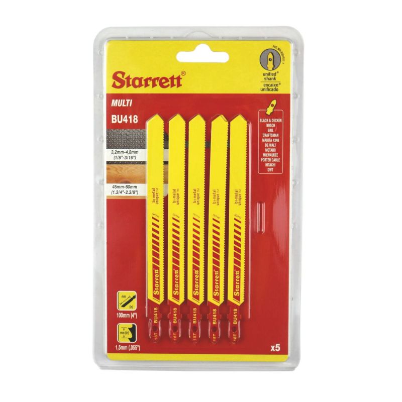 Starrett Bi-Metal Unique Stichsägeblatt – Universal