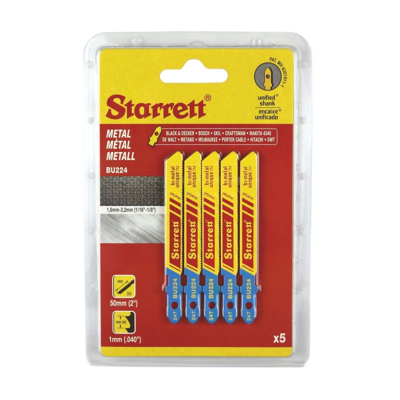 Starrett Bi-Metal Unique Stichsägeblatt – Metal Cutting