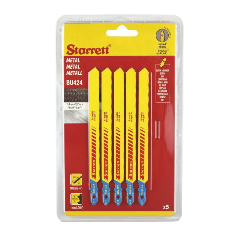 Starrett Bi-Metal Unique Stichsägeblatt – Metal Cutting