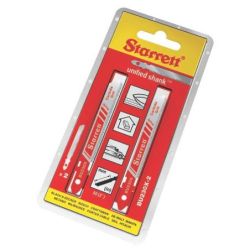 Starrett Stichsägeblatt Hartmetallbeschichtet – Carbide Grit – Abrasive Materials (2-Pack)