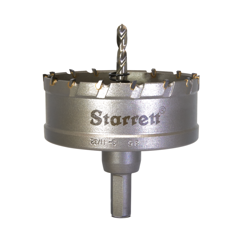 Starrett Hartmetallbestückt Deep Cut Holesaw (CTD) – 85mm