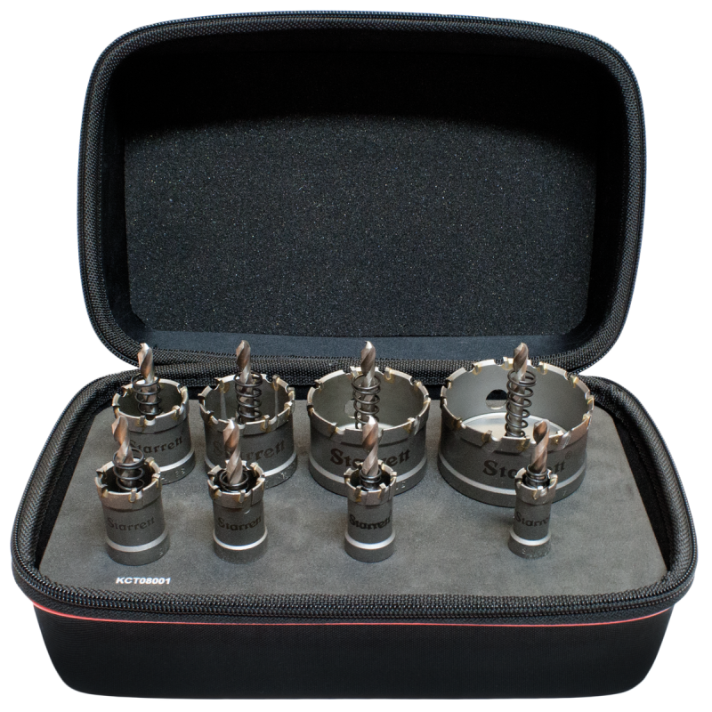 Starrett Hartmetallbestückte Lochsäge Kit (CT) – 8-Piece