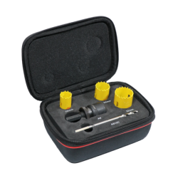 Starrett Bimetall-Schnelllochsägen-Set (FCH) – 3-Piece Kwik-Change Electricians