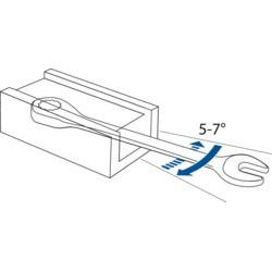 Gedore Maulschlüssel mit Ringratsche UD-Profil 12 mm