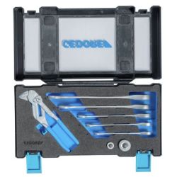 Gedore Ratschenschlüssel-Satz m.Zangenschlüssel