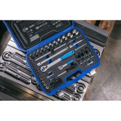 Gedore Steckschlüssel-Satz 1/4"+1/2" 69-tlg