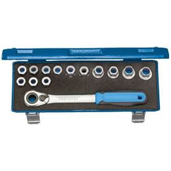 Gedore Steckschlüssel-Satz 1/2" 14-tlg 10-24 mm