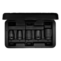 Gedore Kraftschrauber-Satz 1/2" 5-tlg 6-kant 10-24 mm