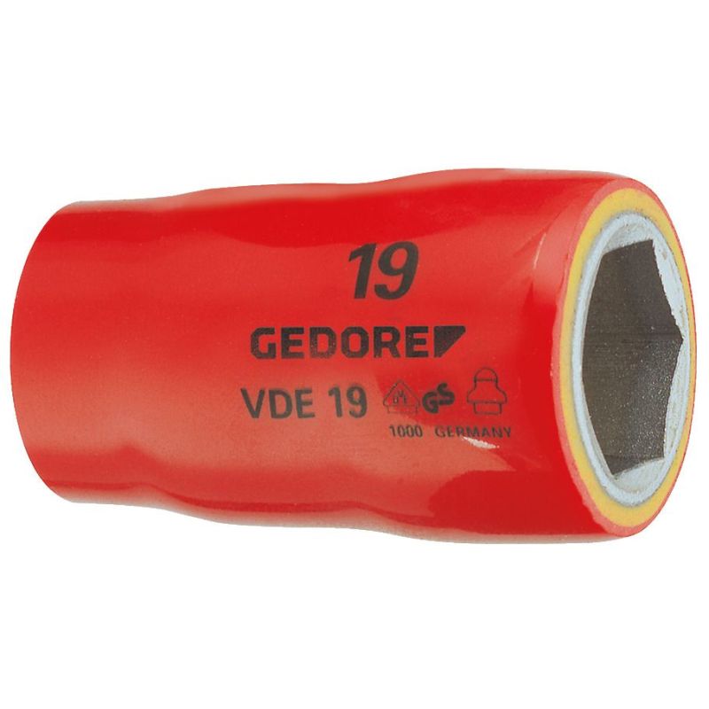 Gedore VDE-Steckschlüsseleinsatz 1/2"