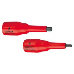 Gedore VDE-Schraubendrehereinsatz 1/2" Innen-6kt 6 mm