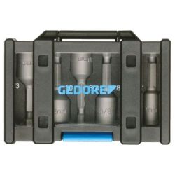 Gedore Bit-Box Steckschlüssel Maschinenaufnahme 6-teilig