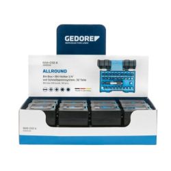 Gedore Display mit 16x Bit-Box Allround